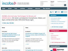 Tablet Screenshot of incobs.de